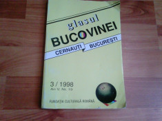 GLASUL BUCOVINEI-CERNAUTI-BUCURESTI-ALEXANDRINA CERNOV foto