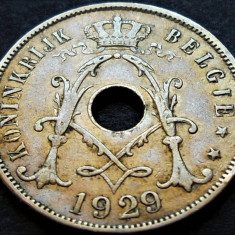 Moneda istorica 25 CENTIMES - BELGIA, anul 1929 * cod 350 D = BELGIE