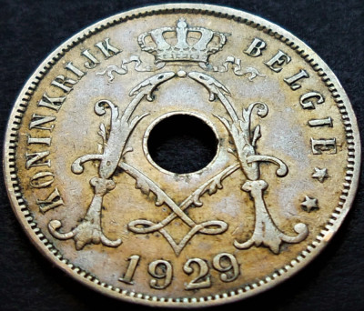 Moneda istorica 25 CENTIMES - BELGIA, anul 1929 * cod 350 D = BELGIE foto