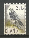 Islanda 1960 - Păsări, fauna, neuzat
