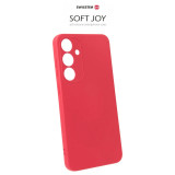 Cumpara ieftin Husa Swissten Silicon Soft Joy pentru Samsung Galaxy S24 Rosu