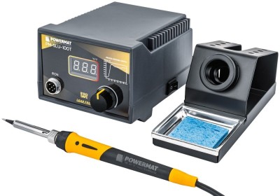 Statie de lipit cu temperatura reglabila PM-SLU-100T, 100 W, Powermat PM1393 foto