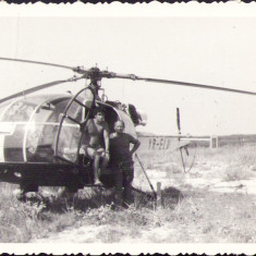HST P481 Poză elicopter Alouette înmatriculat România YR-ELU 1982