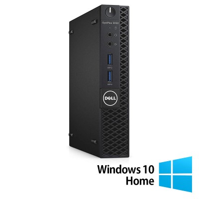 Calculator Refurbished DELL OptiPlex 3060 MiniPC, Intel Core i3-8100T 3.10GHz, 8GB DDR4, 256GB SSD + Windows 10 Home NewTechnology Media foto