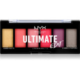 NYX Professional Makeup Ultimate Edit Petite Shadow paletă cu farduri de ochi culoare 03 Phoenix 6x1.2 g