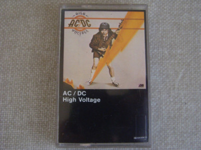 AC/DC - High Voltage - Caseta Originala Atlantic Germany foto