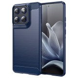 Husa Motorola Edge 70 Asteroid GSM Carbon Silicone, albastru