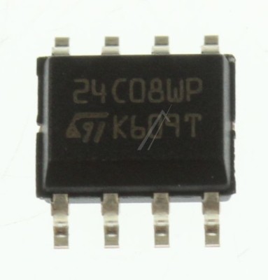 24C08WP CI EEPROM I2C SMD SOIC-8 M24C08-WMN6P circuit integrat STMICROELECTRONICS foto