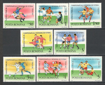 Romania.1990 C.M. de fotbal ITALIA TR.503 foto