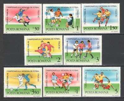 Romania.1990 C.M. de fotbal ITALIA TR.503 foto