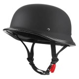 Cumpara ieftin Casca Moto Chopper Bobber Cruiser German Style WW2 Nazy - DOT - Negru Mat - M - L - XL