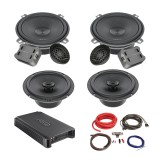 Cumpara ieftin Pachet Difuzoare Auto cu amplificator Fiat Qubo 2008-2020 Hertz Cento 760 W