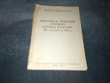 METODICA PREDARII ISTORIEI PATRIEI NOASTRE IN CLASA A VII A 1959