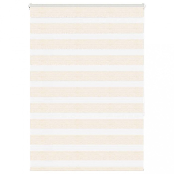 Jaluzea tip zebra 110x150 cm lățime țesătură 105,9 cm poliester