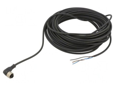 Cablu M12 4 PIN unghi 20m foto