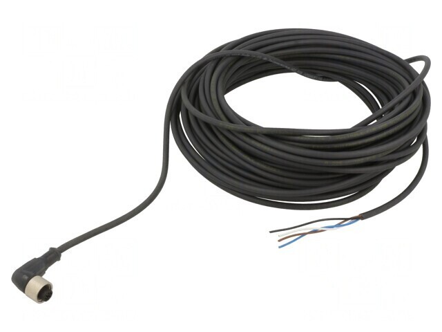 Cablu M12 4 PIN unghi 20m