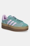 adidas Originals sneakers Gazelle Bold W culoarea verde, JS3894