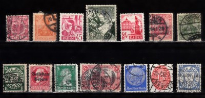 A7 T4 52 - Timbre foarte vechi - Germania foto