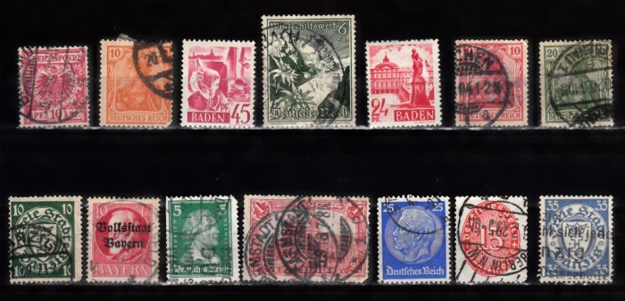 A7 T4 52 - Timbre foarte vechi - Germania