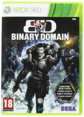 Binary Domain Limited Edition XBOX 360, original ?i sigilat foto