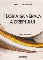 Teoria generala a dreptului. Caiet de seminar foto