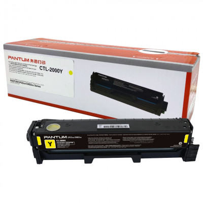 Cartus Toner Nou Pantum CTL-2000Y, culoare Yellow, capacitate 1500 pagini, compatibil cu modelele CP2200DW, CM2200FDW NewTechnology Media foto