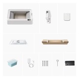 Litiera smart cu autocuratare PETKIT T7 Purobot Crystal Duo with Camera Self Cleaning pentru pisici, Recunoastere faciala