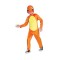 Costum carnaval pentru copii Charmander Classic- Pokemon (licenta), mărime M (7-8 ani)