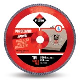 Disc diamantat pt. gresie portelanata, taieri oblice 200mm, TPI 200 SuperPro - RUBI-31966