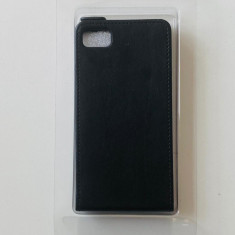 Husa Flip Oxo Platinum Blackberry Z10 - Negru