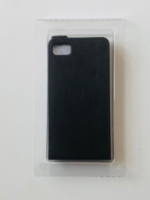 Husa Flip Oxo Platinum Blackberry Z10 - Negru foto
