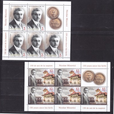 Romania 2018 - LP 2217 b nestampilat - 150 de ani Nicolae Minovici foto
