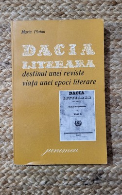 Dacia literara - Maria Platon foto