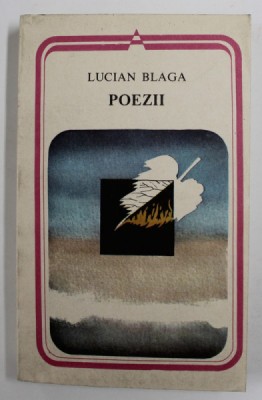LUCIAN BLAGA - POEZII , 1986 foto