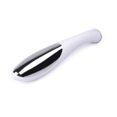 Aparat de masaj facial Techstar? VEY101, Design Modern, Anti Cearcane, Cu Baterii, Alb foto
