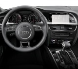 Folie Protectie Navigatie Audi A5 2011-2016, Duragon, protectie Display Navigatie, silicon Transparent, Anti-zgarieturi, kit instalare