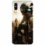 Husa silicon pentru Xiaomi Mi 8 Pro, Battlefield