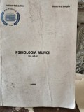 PSIHOLOGIA MUNCII - ANTON TABACHIU / BEATRICE BALGIU