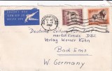 FILATELIE TEMATICA - PLIC AFRICA DE SUD TEMATICA FAUNA AIRMAIL, Stampilat
