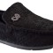 Mocasini barbati, Negri, din material textil - 43