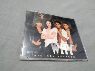 CD 3T WHY MICHAEL JACKSON RARITATE !!!!! ORIGINALSONY foto