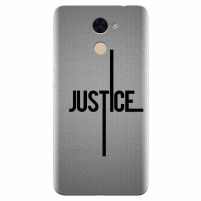 Husa silicon pentru Huawei Enjoy 7 Plus, Amir Justice Minimalistic Nubheebuccus Text foto