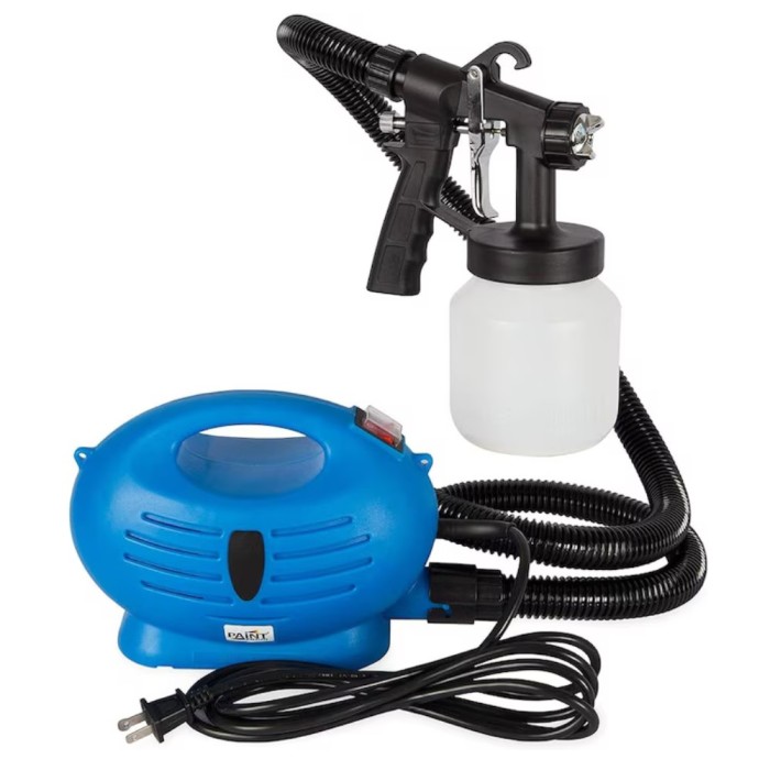 Pistol de vopsit PaintZoom, 650W, Albastru/Negru, 800 ml