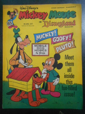 Revista Mickey Mouse, nr. 18, anul 1977 foto