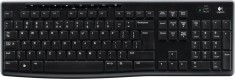 TASTATURA LOGITECH wireless, multimedia, 8 taste multimedia, black, &quot;K270&quot; &quot;920-003738&quot; (timbru verde 0.8 lei)