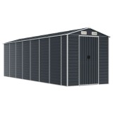 Cumpara ieftin Sopron de gradina, antracit, 191x640x198 cm, otel galvanizat