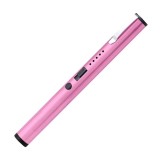 Cumpara ieftin Electrosoc Tip Stilou Muria, 3.8MV, USB, LED, Roz, Compact, Metalic, Autoaparare, Camping