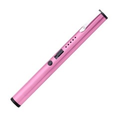 Electrosoc tip stilou Muria, incarcare USB, cu 3.7V, indicator LED, roz
