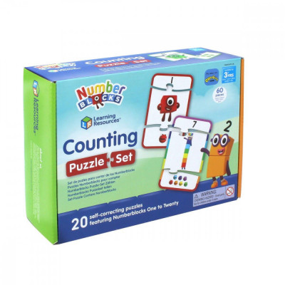 Puzzle - Invat sa numar de la 1 - 20 - Numberblocks PlayLearn Toys foto