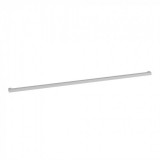 Bara fixa din metal,argintiu,90x3.6x1.6 cm